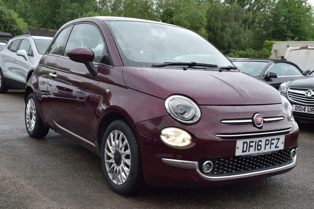 Fiat 500 1.2 Lounge Euro 6 Ss DF16PFZ Red #5