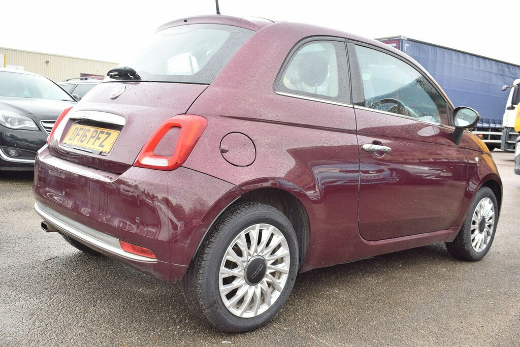 Fiat 500 1.2 Lounge Euro 6 Ss DF16PFZ Red #2