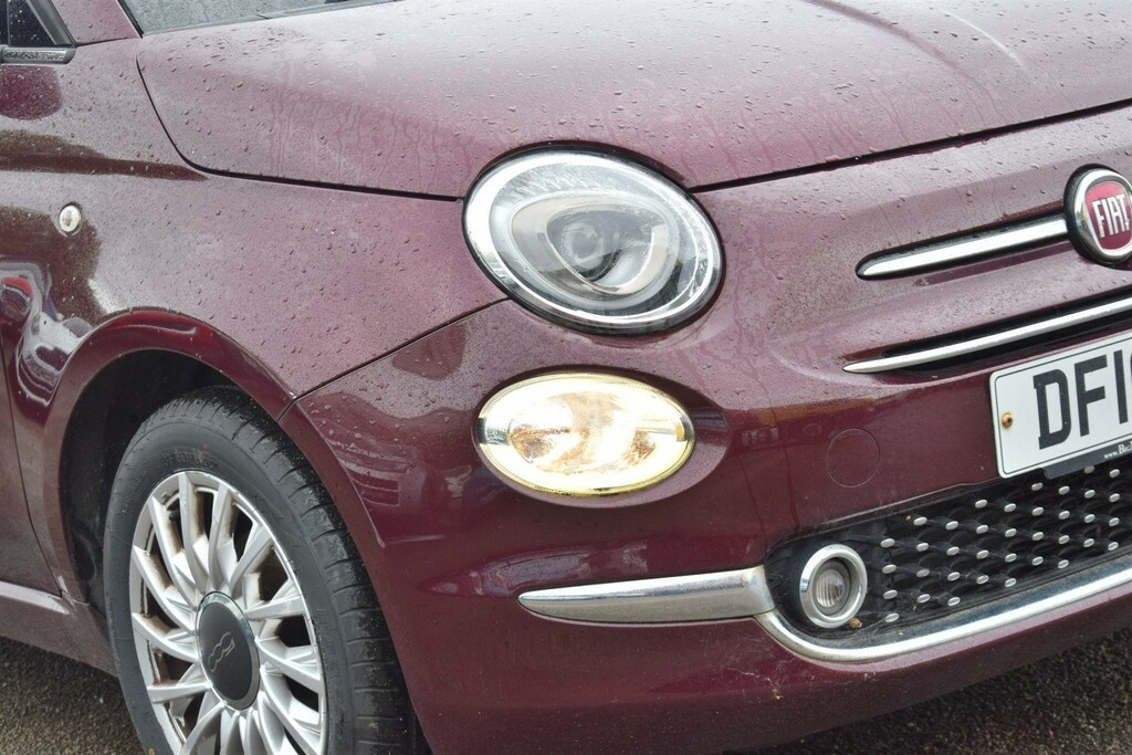 Fiat 500 1.2 Lounge Euro 6 Ss DF16PFZ Red #6