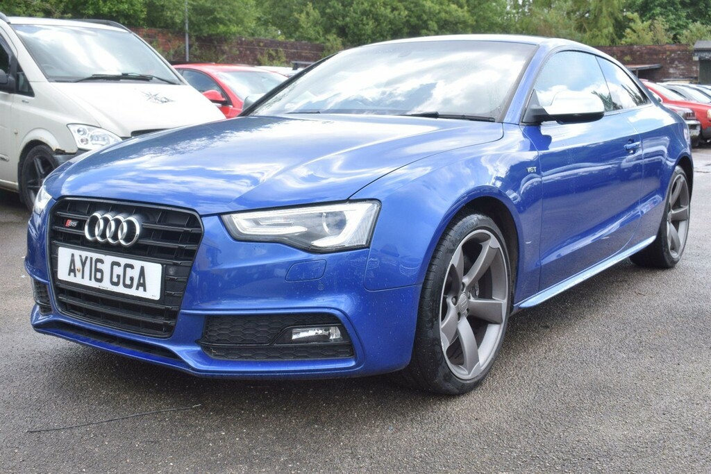 Audi S5 3.0 Tfsi V6 Black Edition S Tronic Quattro Euro 6 Blue #5