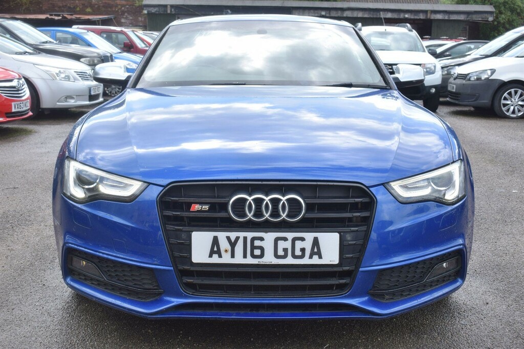 Audi S5 3.0 Tfsi V6 Black Edition S Tronic Quattro Euro 6 Blue #6