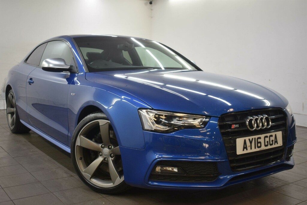 Audi S5 3.0 Tfsi V6 Black Edition S Tronic Quattro Euro 6 AY16GGA Blue #5