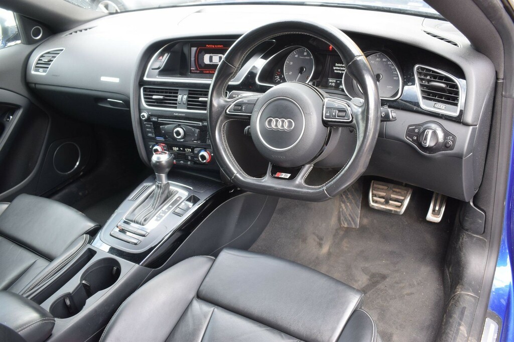 Audi S5 3.0 Tfsi V6 Black Edition S Tronic Quattro Euro 6 Blue #3