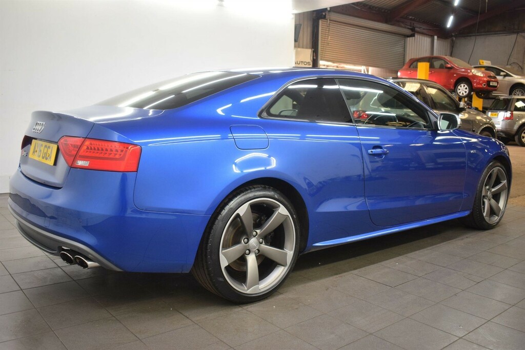 Audi S5 3.0 Tfsi V6 Black Edition S Tronic Quattro Euro 6 AY16GGA Blue #2