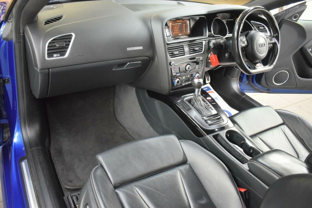 Audi S5 3.0 Tfsi V6 Black Edition S Tronic Quattro Euro 6 AY16GGA Blue #3