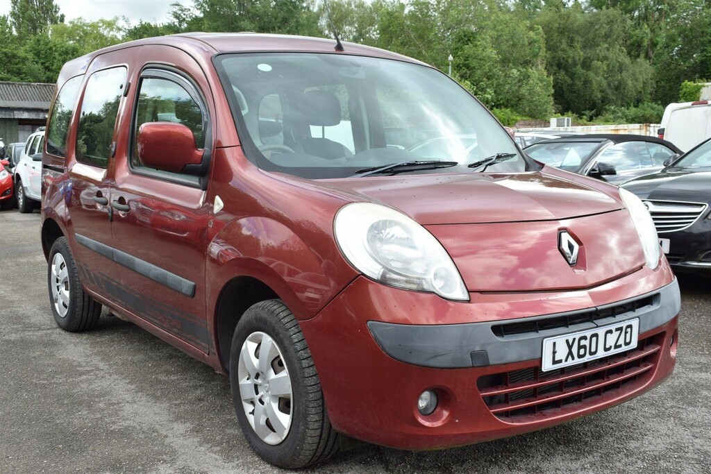 Renault Kangoo 1.6 16V Expression Euro 4 Ac Red