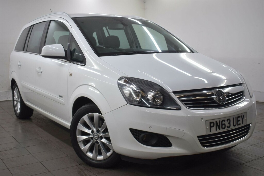 Vauxhall Zafira 1.6 16V Design Euro 5 Snav PN63UEY White #5