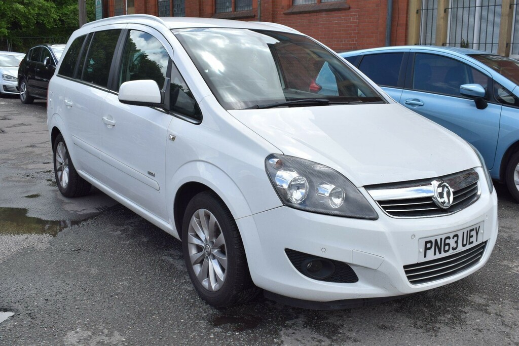 Vauxhall Zafira 1.6 16V Design Euro 5 Snav White