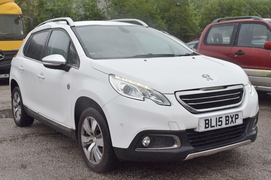 Peugeot 2008 1.2 Vti Puretech Crossway Euro 5 White