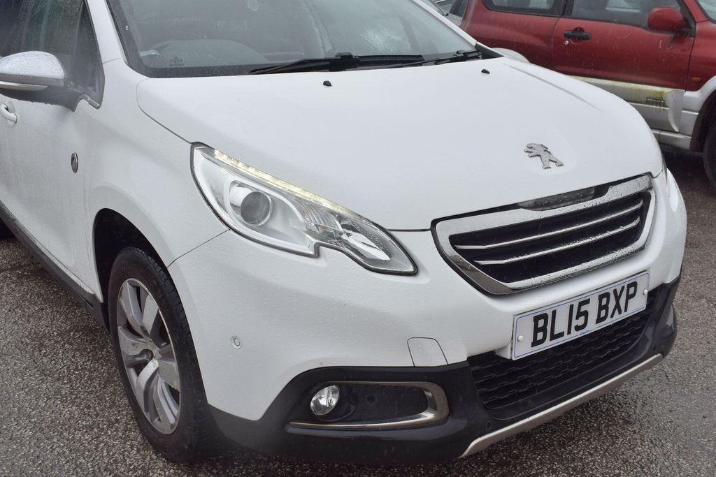 Peugeot 2008 1.2 Vti Puretech Crossway Euro 5 White #6