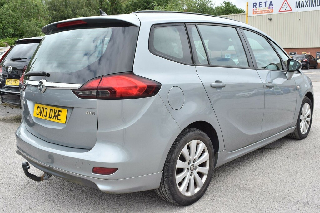Vauxhall Zafira Tourer Mpv Silver #2
