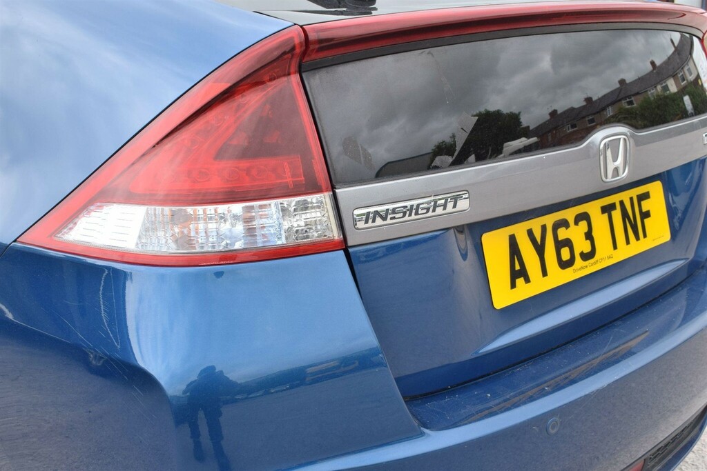 Honda Insight 1.3 Ima Hx Hybrid Cvt Hatchback White #9