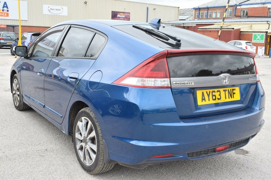Honda Insight 1.3 Ima Hx Hybrid Cvt Hatchback White #8