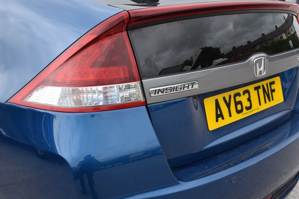 Honda Insight 1.3 Ima Hx Hybrid Cvt Hatchback White #11