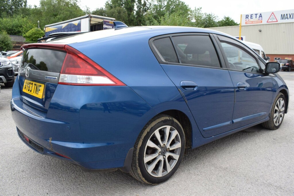 Honda Insight 1.3 Ima Hx Hybrid Cvt Hatchback White #16