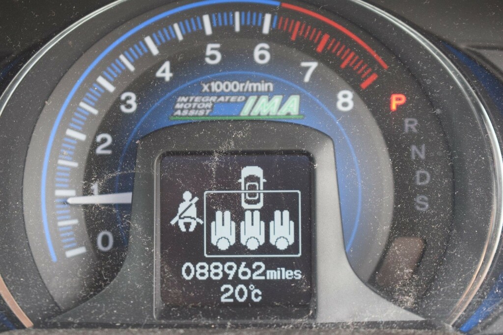 Honda Insight 1.3 Ima Hx Hybrid Cvt Hatchback White #30