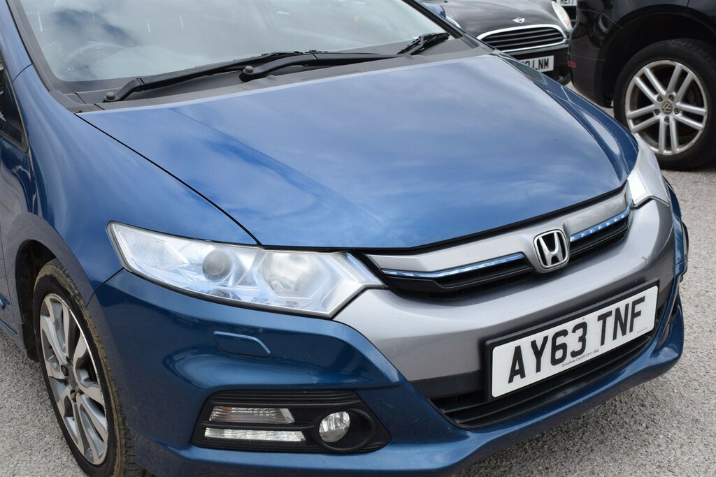 Honda Insight 1.3 Ima Hx Hybrid Cvt Hatchback White #14