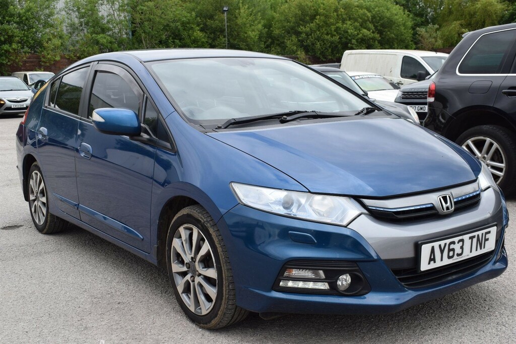 Honda Insight 1.3 Ima Hx Hybrid Cvt Hatchback White #10