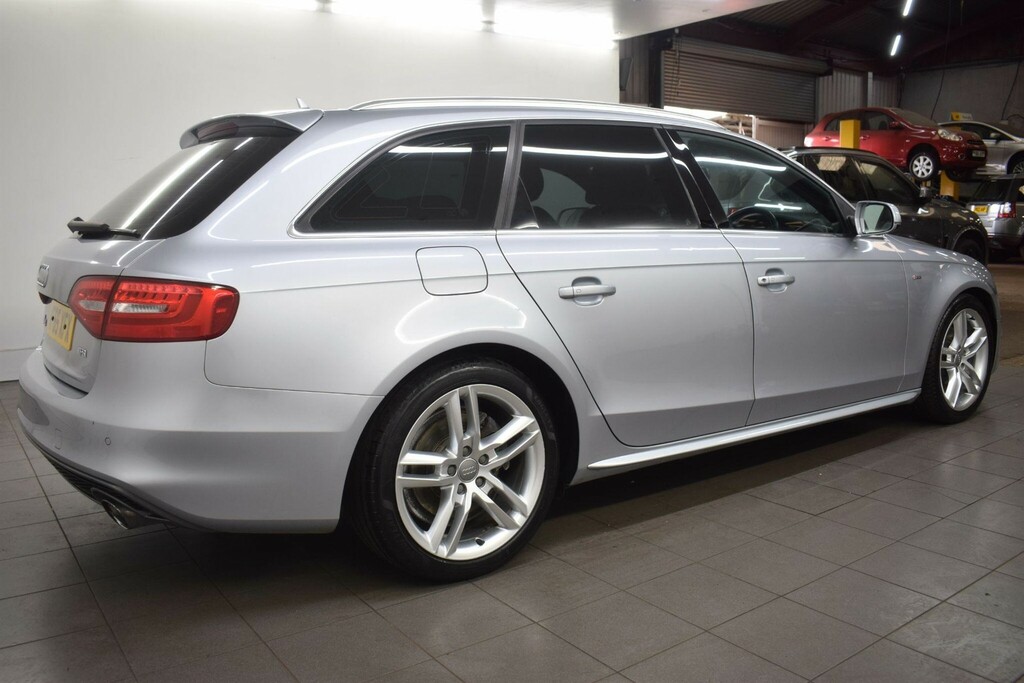 Audi A4 Avant Estate Silver #2