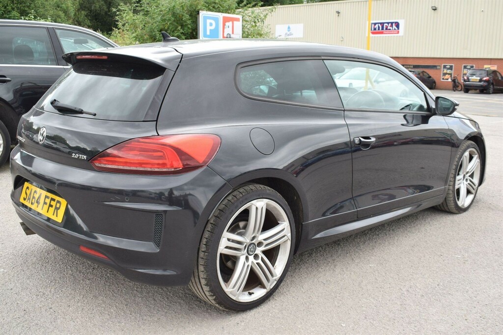 Volkswagen Scirocco 2.0 Tdi Bluemotion Tech R-line Euro 6 Ss Black #2