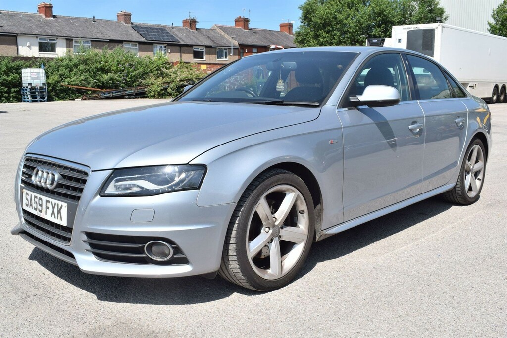 Audi A4 2.0 Tdi S Line Quattro Euro 4 Silver #5