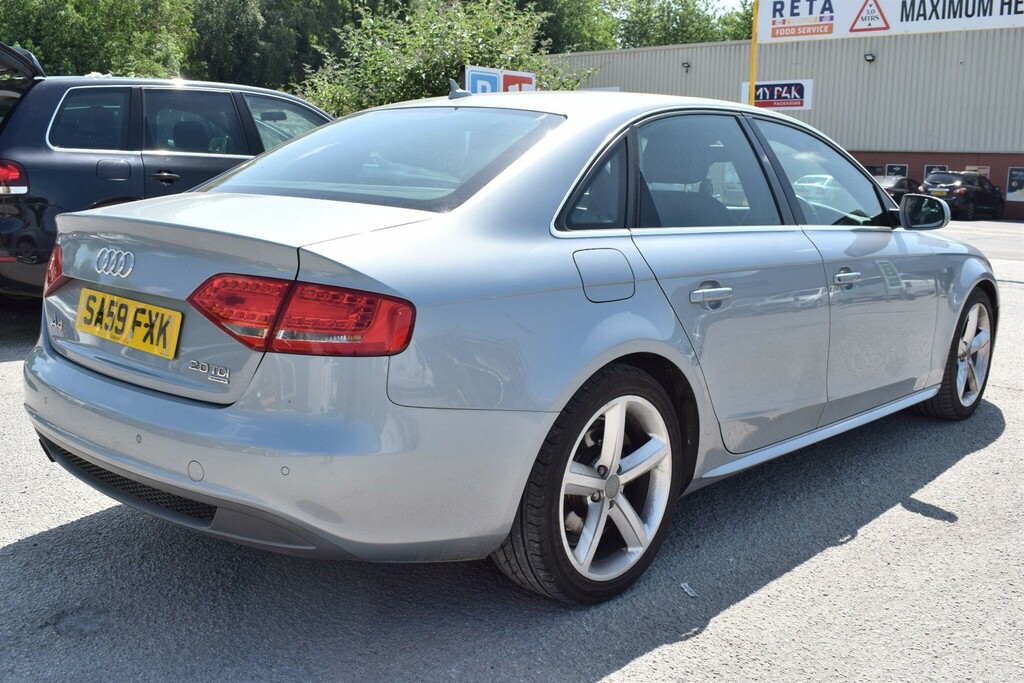 Audi A4 2.0 Tdi S Line Quattro Euro 4 Silver #2