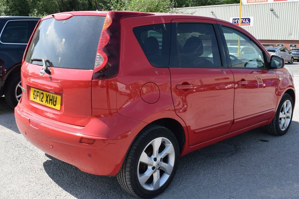 Nissan Note 1.6 16V N-tec Hatchback Euro 5 11 Red #11