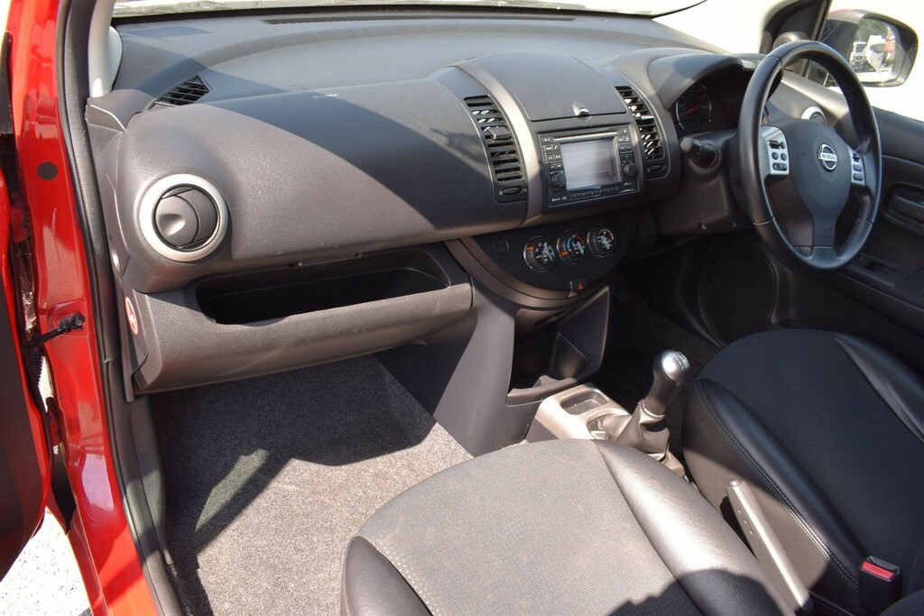 Nissan Note 1.6 16V N-tec Hatchback Euro 5 11 Red #12