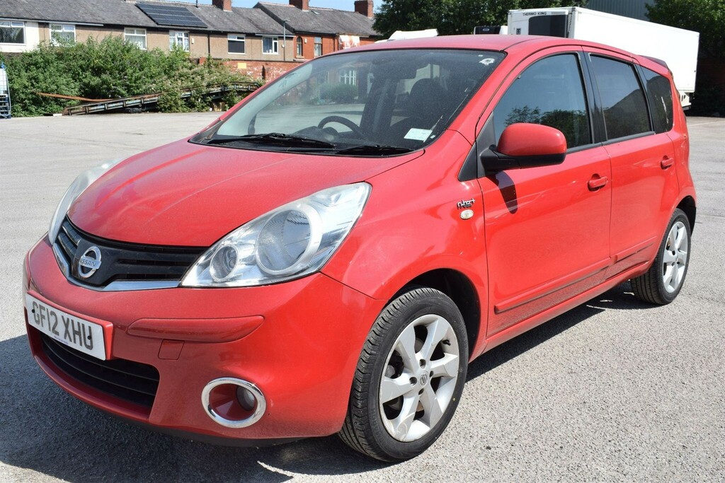 Nissan Note 1.6 16V N-tec Euro 5 Red #5