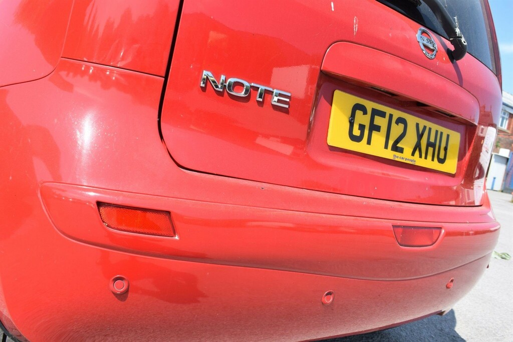 Nissan Note 1.6 16V N-tec Euro 5 Red #6