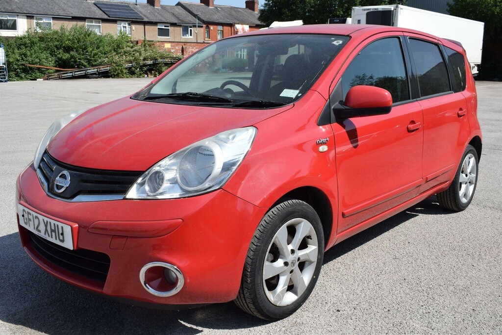 Nissan Note 1.6 16V N-tec Hatchback Euro 5 11 Red #9