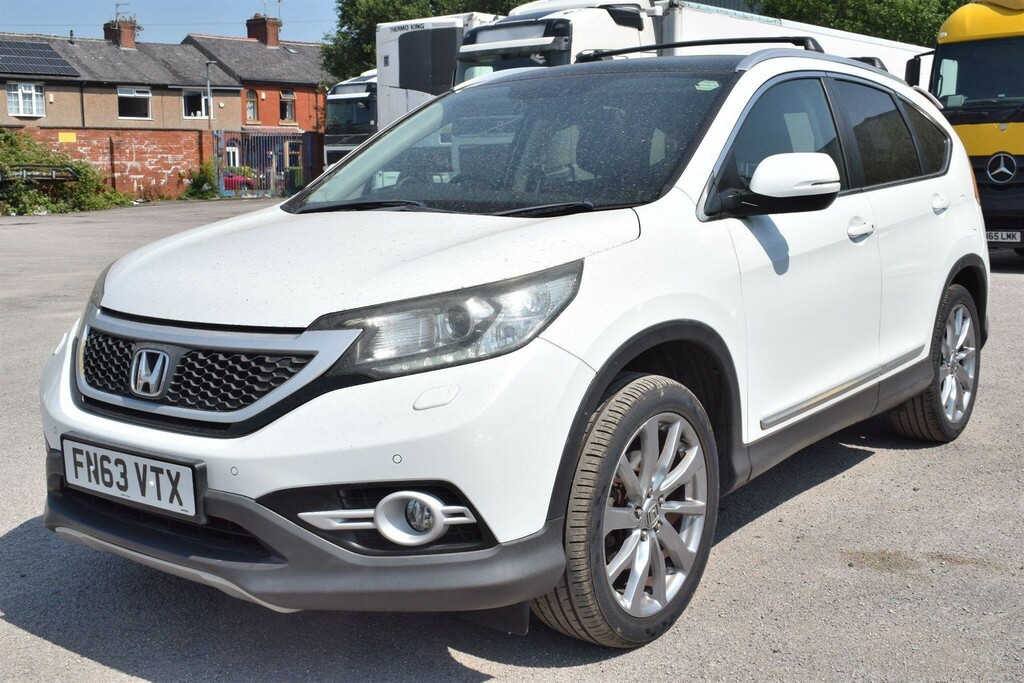 Honda Cr-V 2.2 I-dtec Ex 4Wd Euro 5 Ss White #5