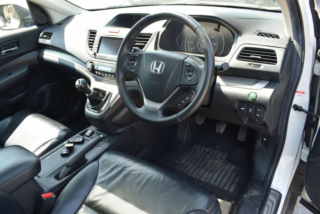 Honda Cr-V 2.2 I-dtec Ex 4Wd Euro 5 Ss White #3
