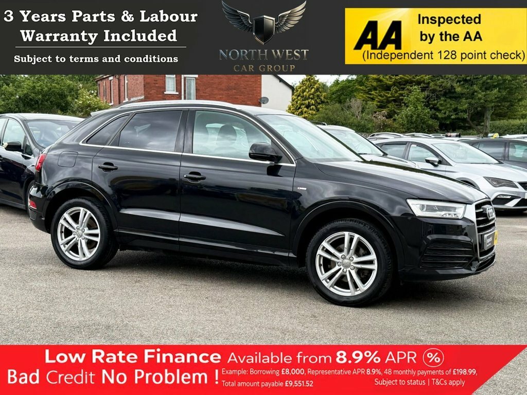 Audi Q3 1.4L S Line Black