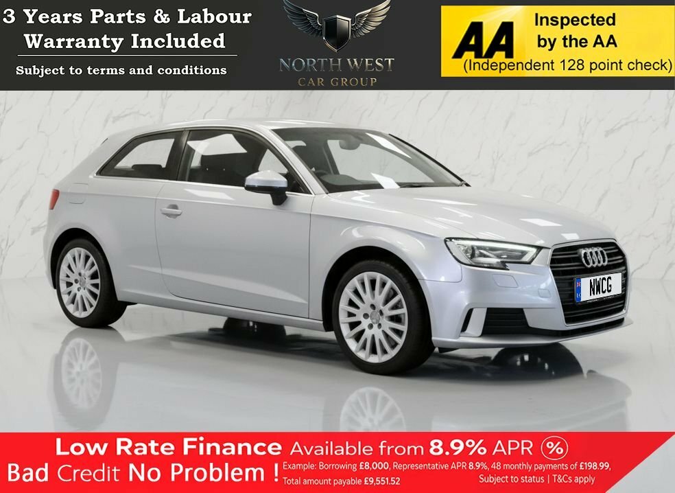 Audi A3 1.6L Sport Silver