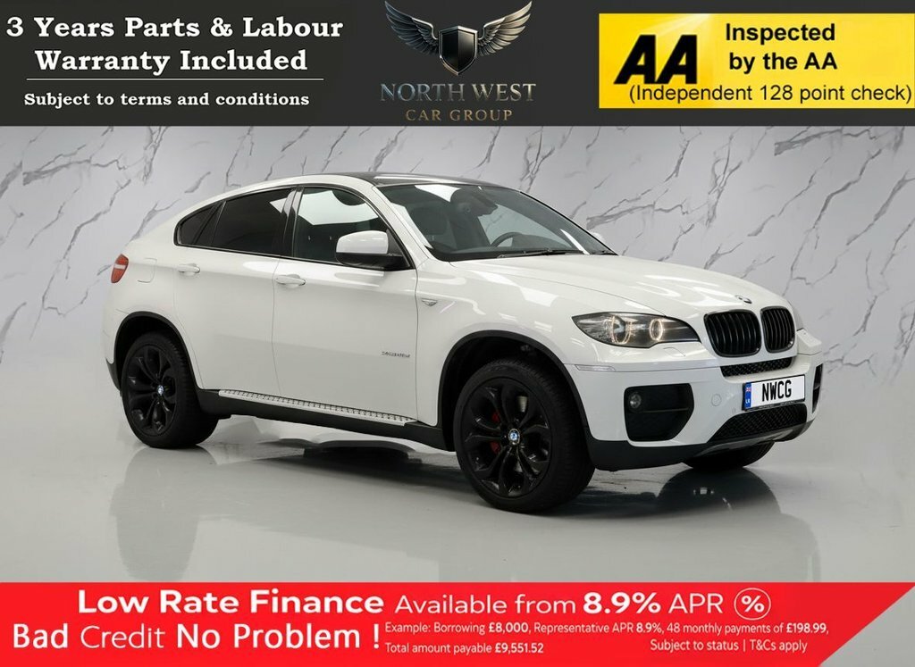 BMW X6 3L Null White