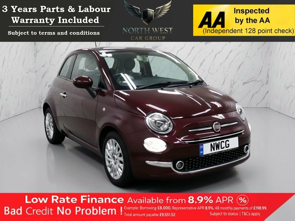 Fiat 500 1.2 Lounge Dualogic Grey #1