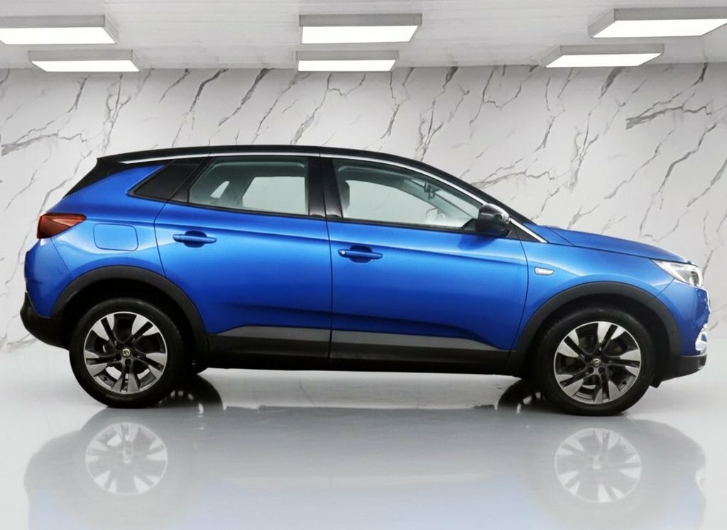 Vauxhall Grandland X 1.2L Sport Nav SA19AAZ Blue #6