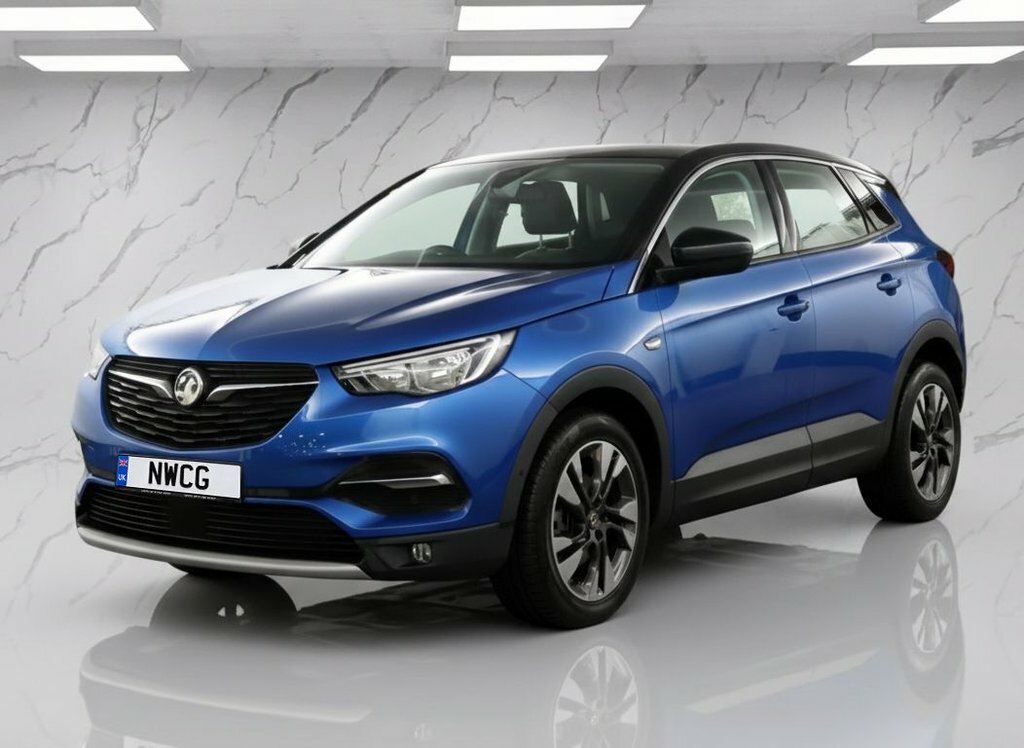 Vauxhall Grandland X 1.2L Sport Nav SA19AAZ Blue #2