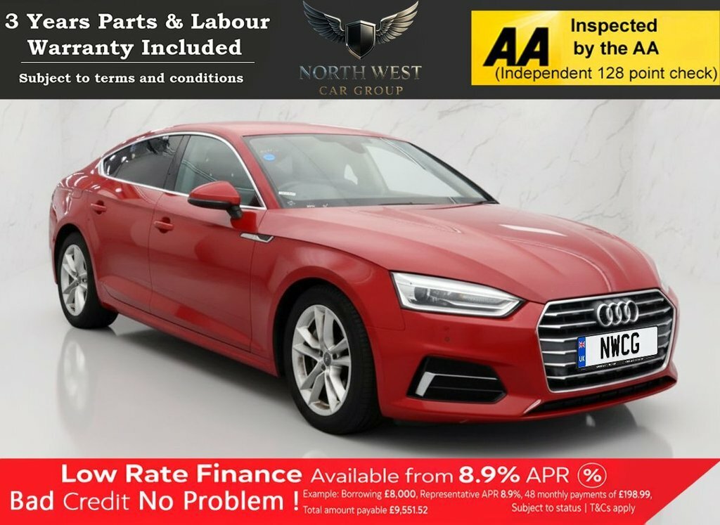 Audi A5 2L Sport Red