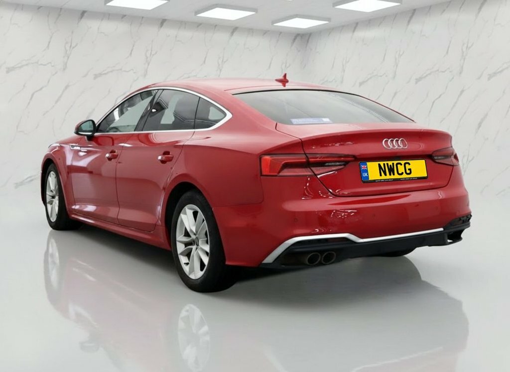 Audi A5 2L Sport Red #3