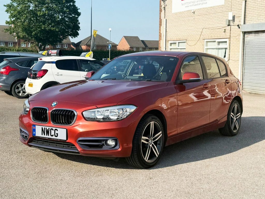 BMW 1 Series 2L Sport Orange #3