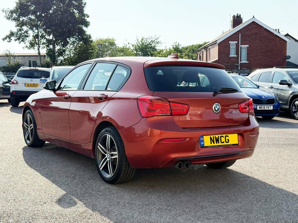 BMW 1 Series 2L Sport Orange #5