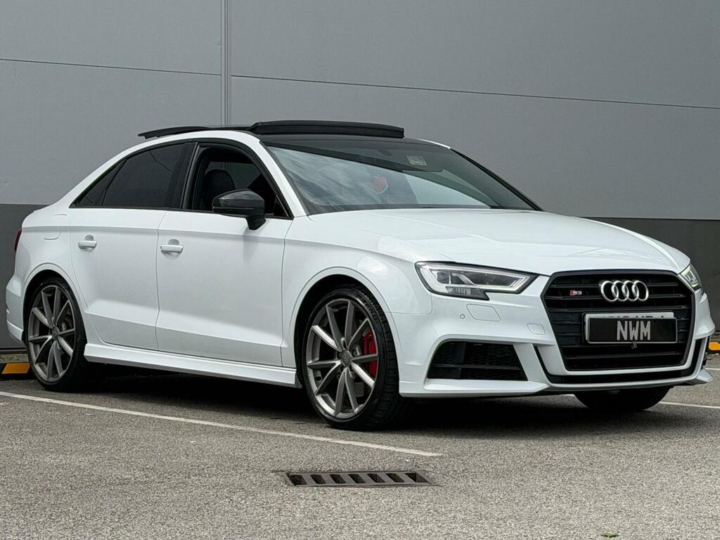 Audi S3 2.0 Tfsi Black Edition S Tronic Quattro Euro 6 S White #4