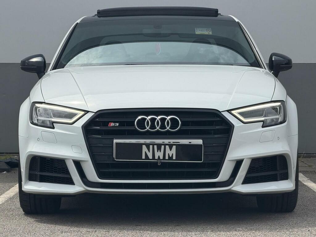 Audi S3 2.0 Tfsi Black Edition S Tronic Quattro Euro 6 S White #2