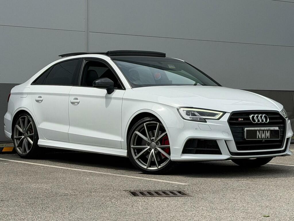 Audi S3 2.0 Tfsi Black Edition S Tronic Quattro Euro 6 S White