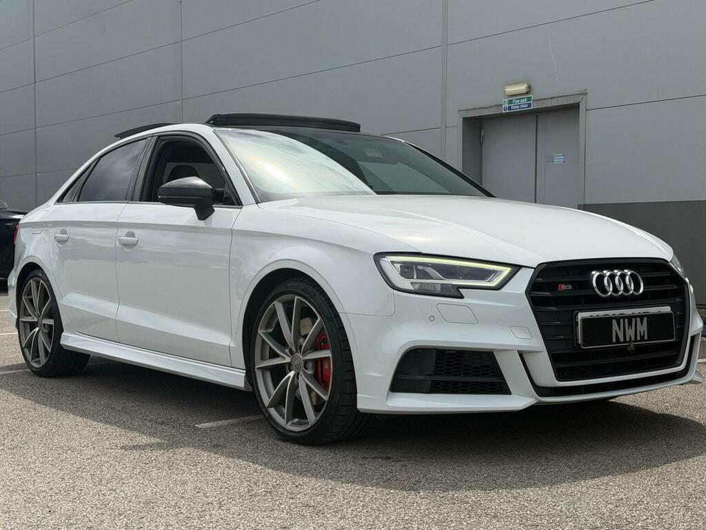 Audi S3 2.0 Tfsi Black Edition S Tronic Quattro Euro 6 S White #5