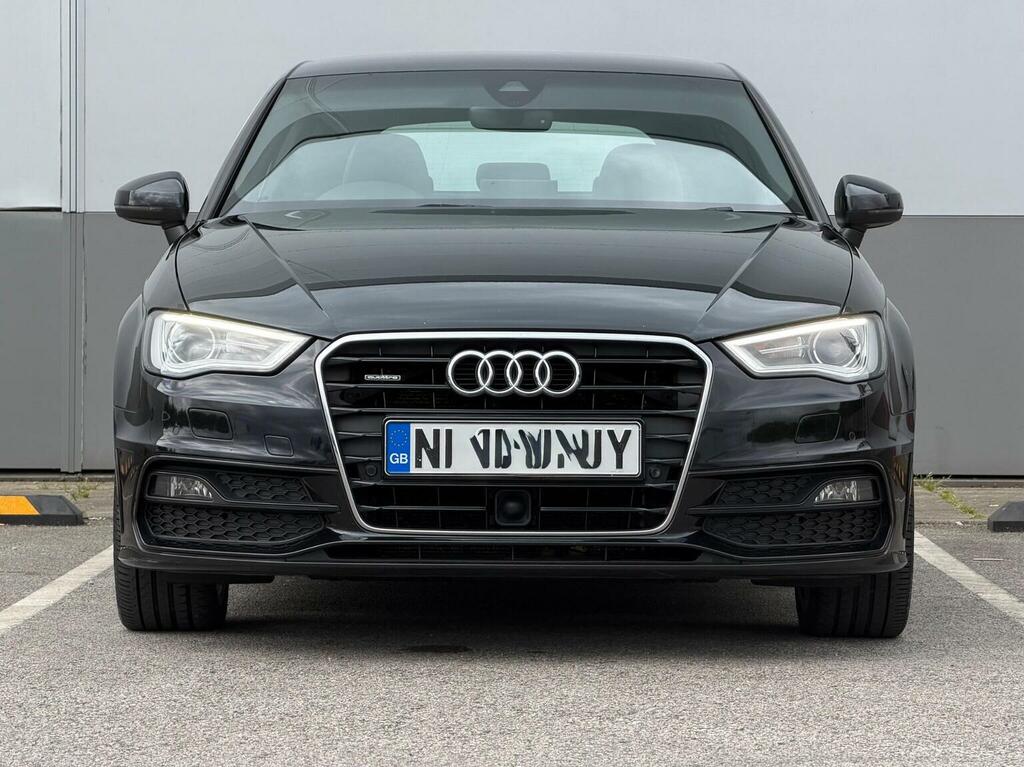 Audi A3 2.0 Tdi S Line Sportback Quattro Euro 6 Ss NL65XUY Black #2