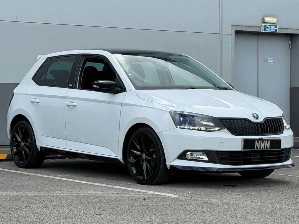 Skoda Fabia 1.0 Tsi Monte Carlo Euro 6 Ss White #4