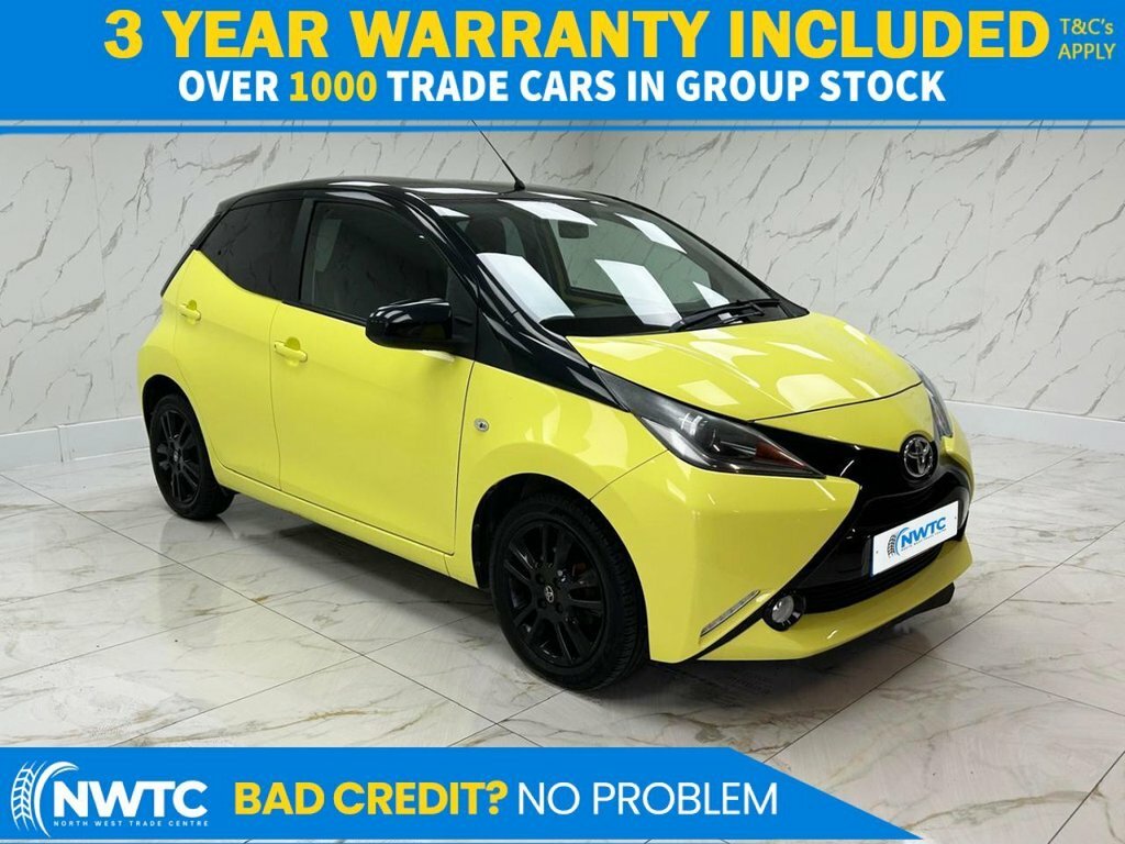 Toyota Aygo 1L X-cite 3 Yellow